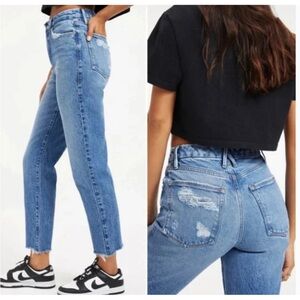 Good American straight leg jeans size 2
